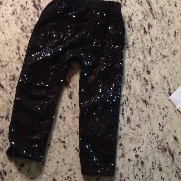 Sparkle, black leggings - Picture 2 of 3